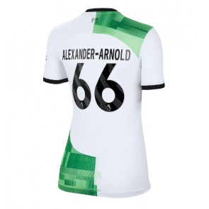 Liverpool Alexander-Arnold #66 Koszulka Wyjazdowych Kobiety 2023-24 Krótki Rękaw